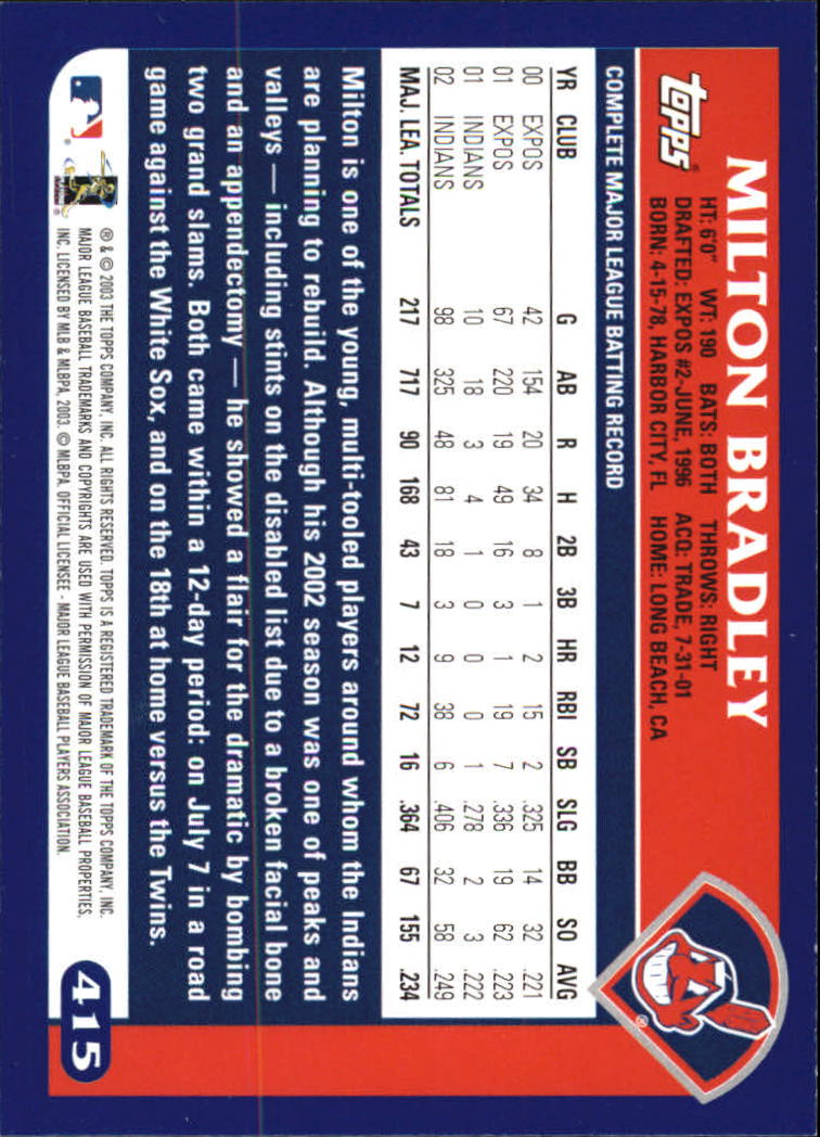 B6848- 2003 Topps Home Team Advantage BB 252-501 -You Pick- 15+ FREE US SHIP - Picture 315 of 487