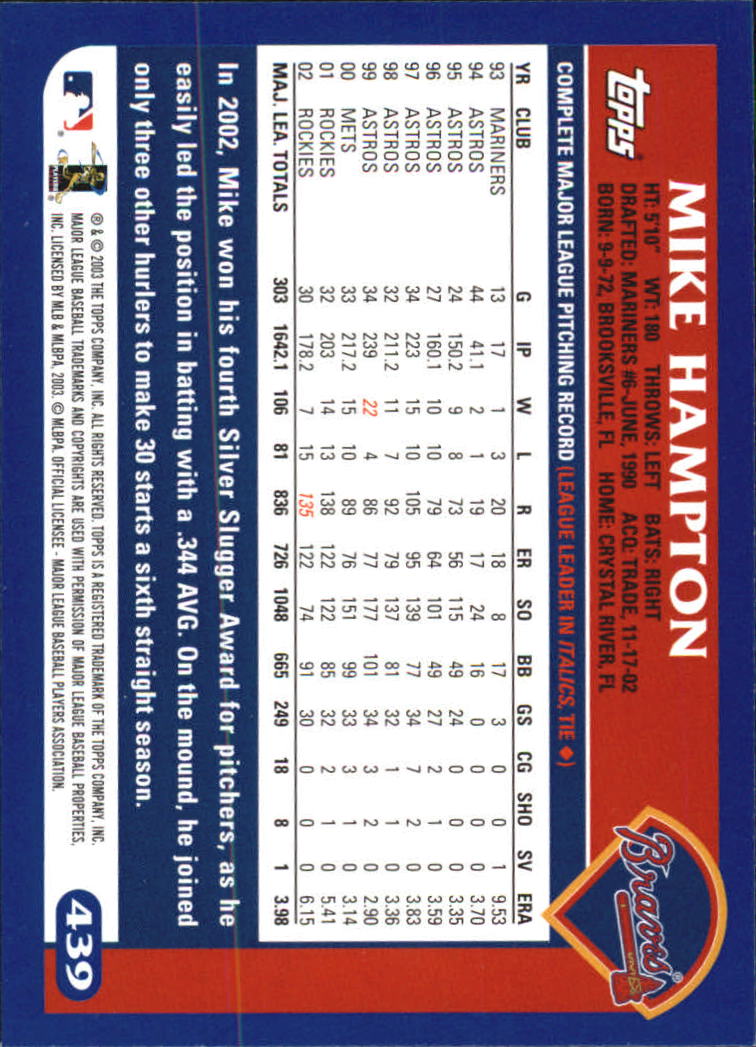 B6848- 2003 Topps Home Team Advantage BB 252-501 -You Pick- 15+ FREE US SHIP - Picture 363 of 487