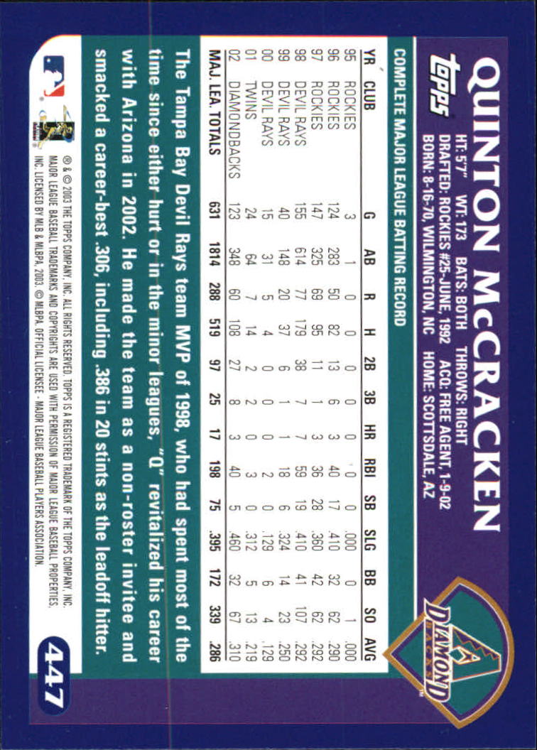 B6848- 2003 Topps Home Team Advantage BB 252-501 -You Pick- 15+ FREE US SHIP - Picture 379 of 487