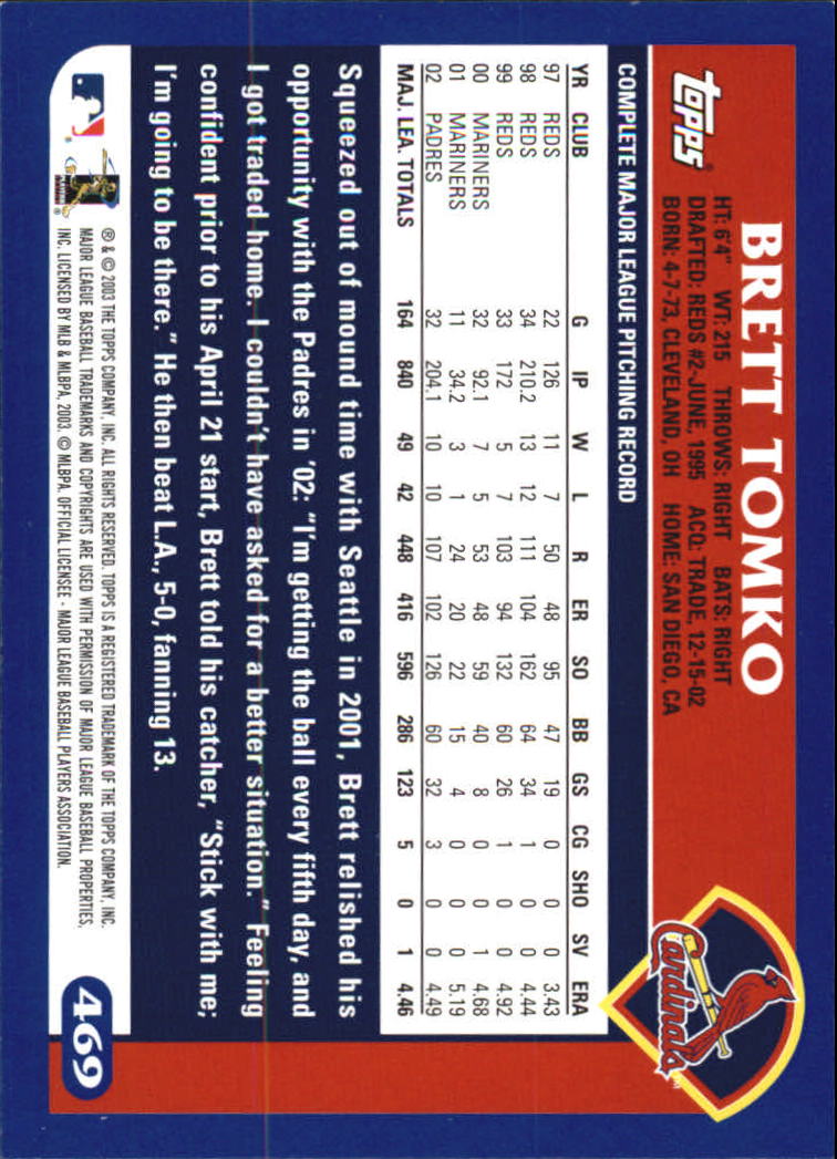 B6848- 2003 Topps Home Team Advantage BB 252-501 -You Pick- 15+ FREE US SHIP - Picture 423 of 487