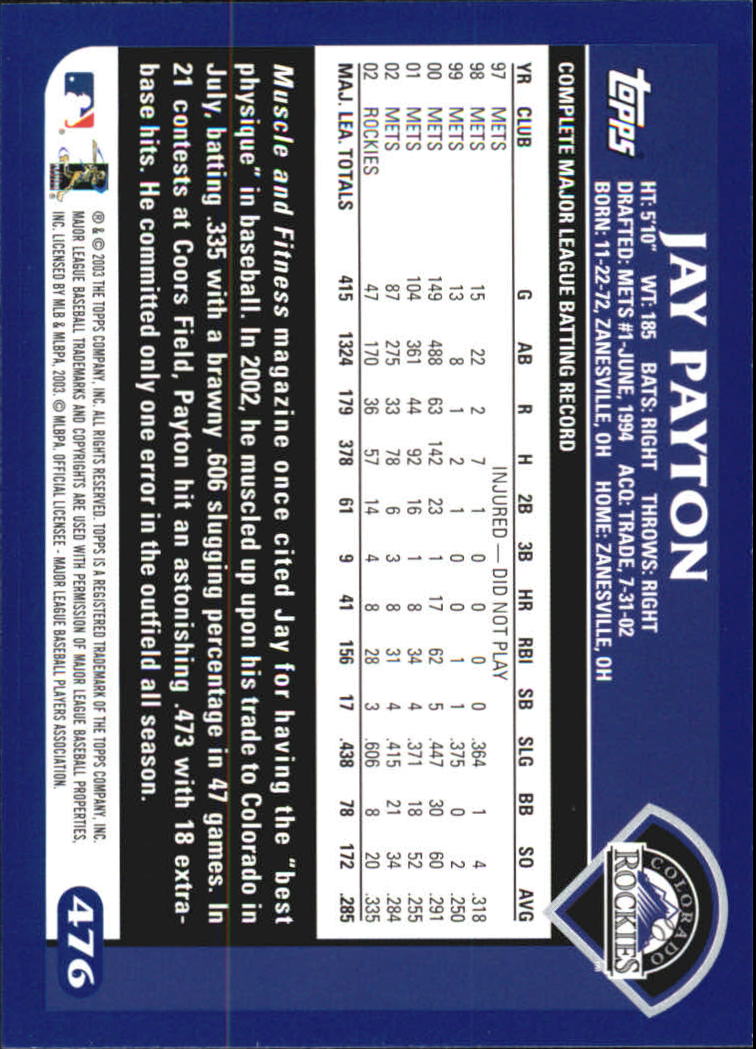 B6848- 2003 Topps Home Team Advantage BB 252-501 -You Pick- 15+ FREE US SHIP - Picture 437 of 487