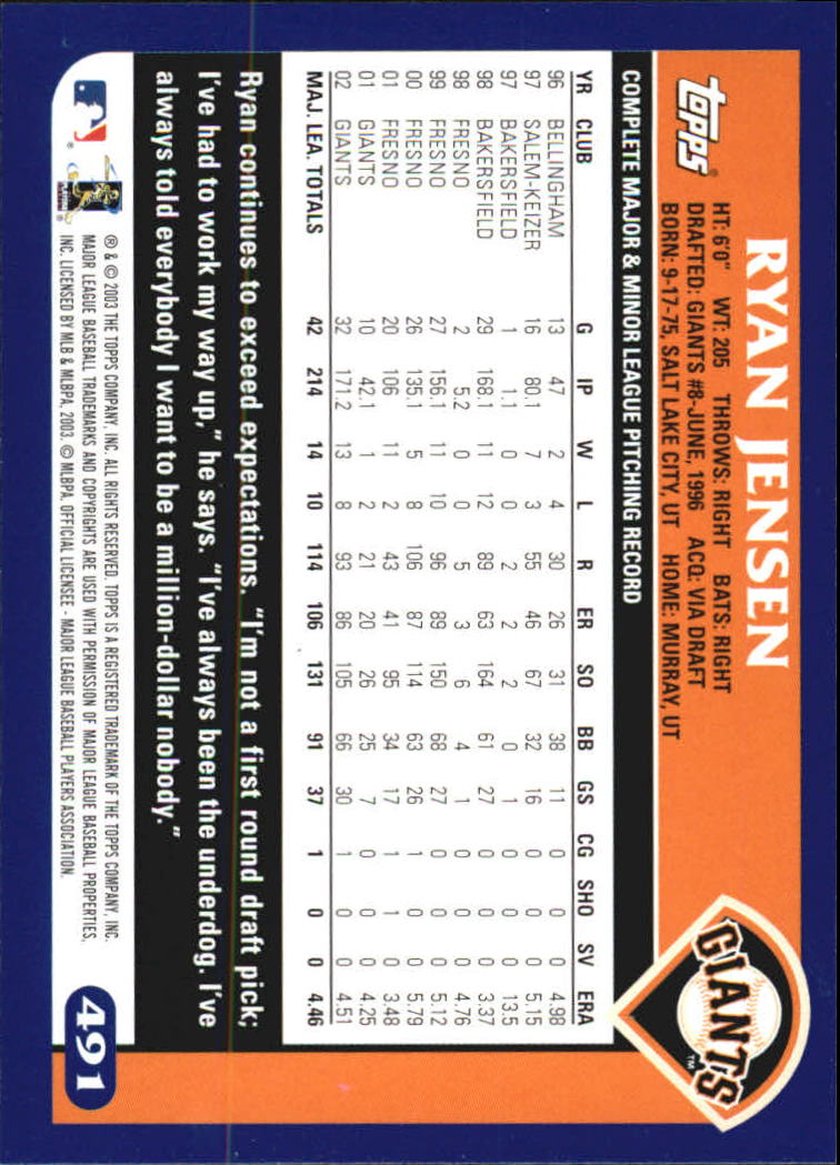 B6848- 2003 Topps Home Team Advantage BB 252-501 -You Pick- 15+ FREE US SHIP - Picture 467 of 487
