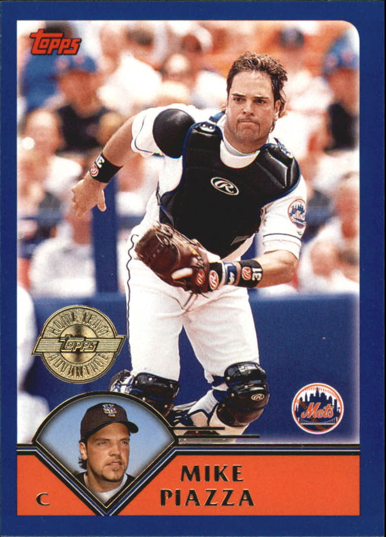 2003 Topps Home Team Advantage #500 Mike Piazza