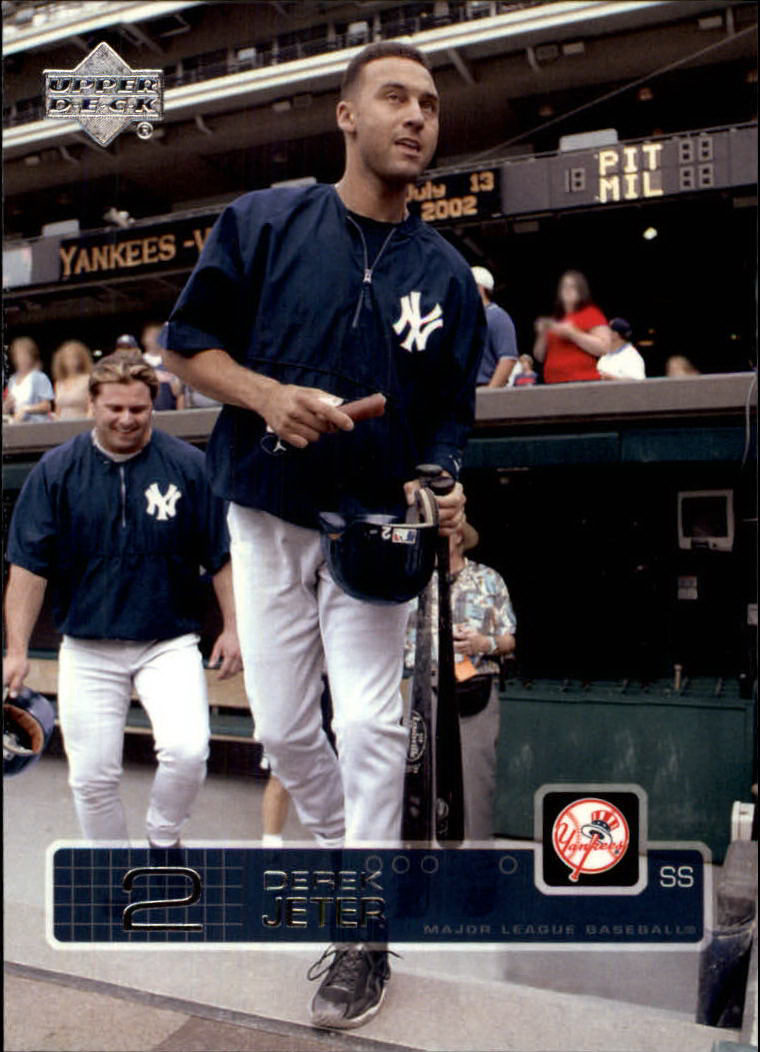 Derek Jeter--2002  Derek jeter, Derek, Yankees