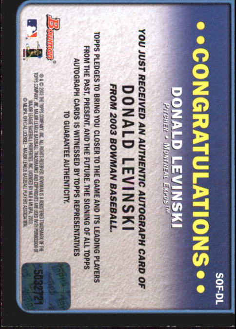 Sports Card Back