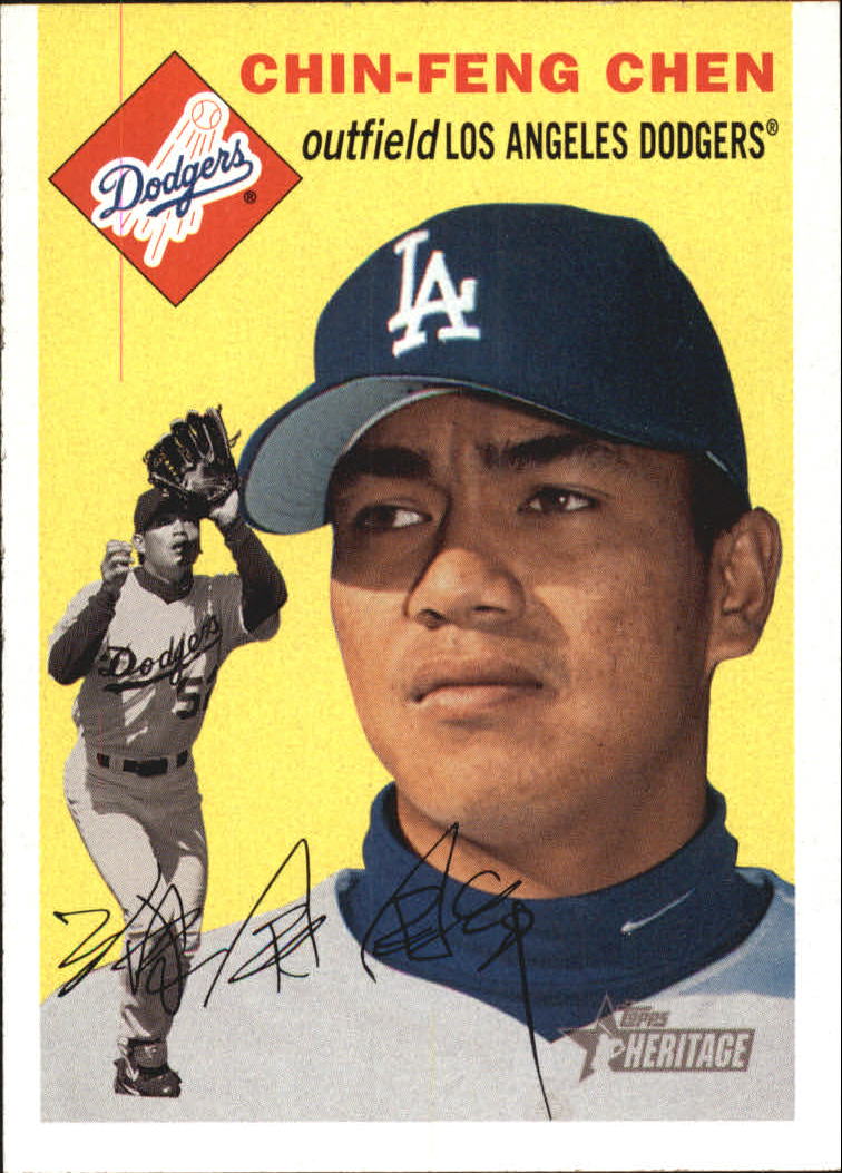 2003 Topps Heritage #49 Chin-Feng Chen