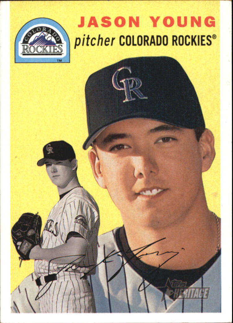 2003 Topps Heritage #56 Jason Young