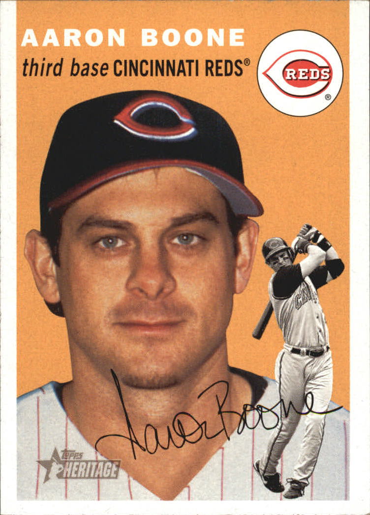 Aaron Boone Autographed Card