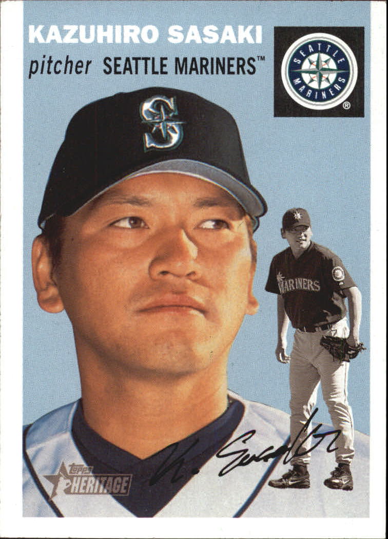 2003 Topps Heritage #74 Kazuhiro Sasaki