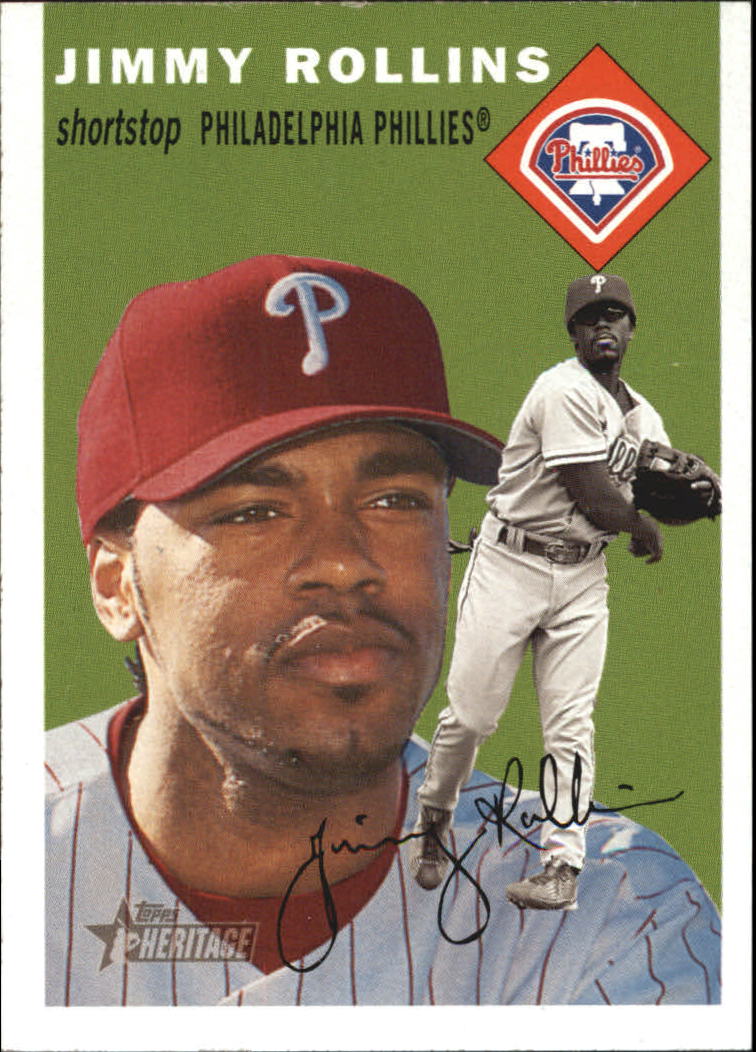 2003 Topps Heritage #120 Jimmy Rollins