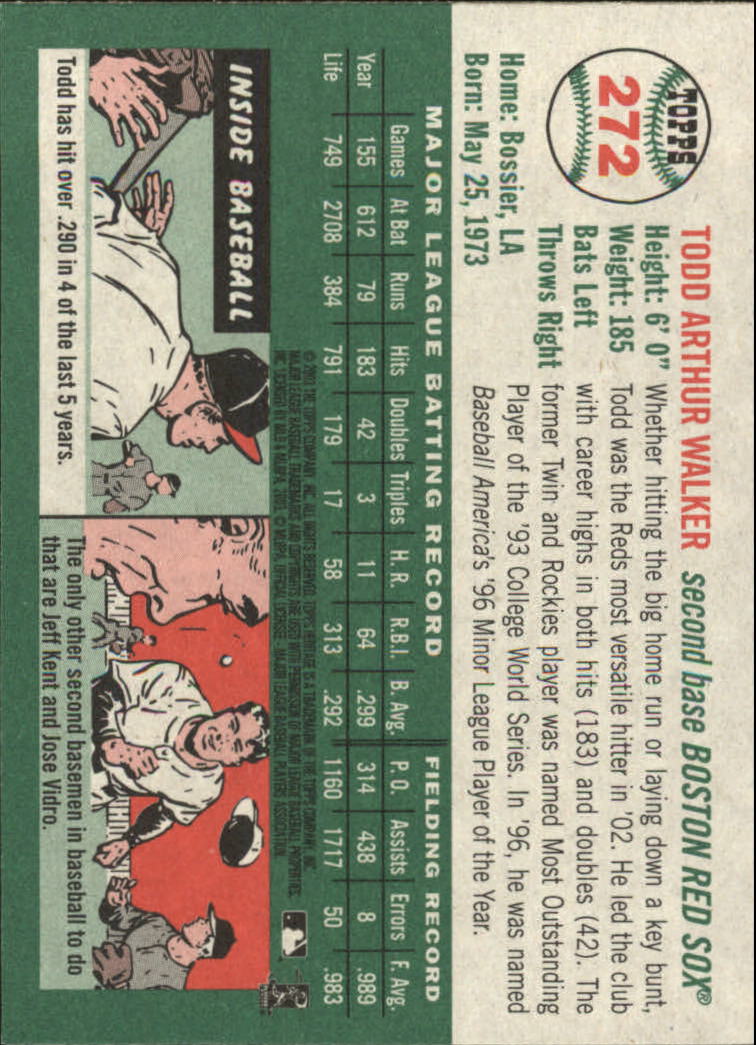 B0446- 2003 Topps Heritage BB #s 262-450 +Inserts -You Pick- 15+ FREE US SHIP - Picture 21 of 205