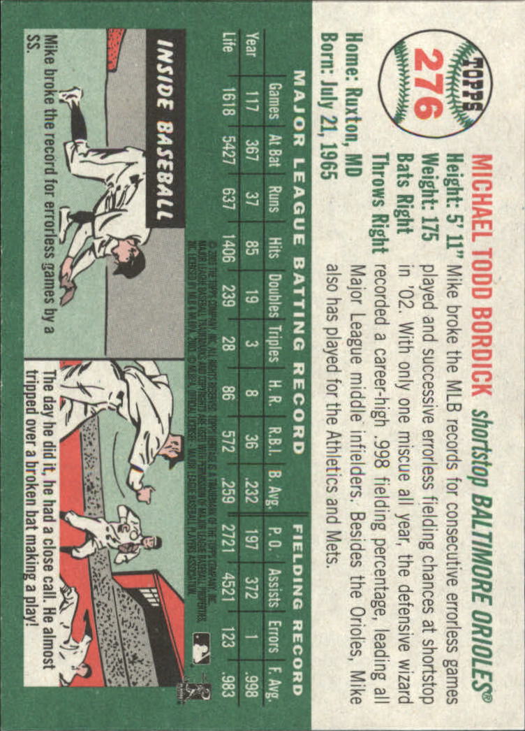 B0446- 2003 Topps Heritage BB #s 262-450 +Inserts -You Pick- 15+ FREE US SHIP - Picture 29 of 205