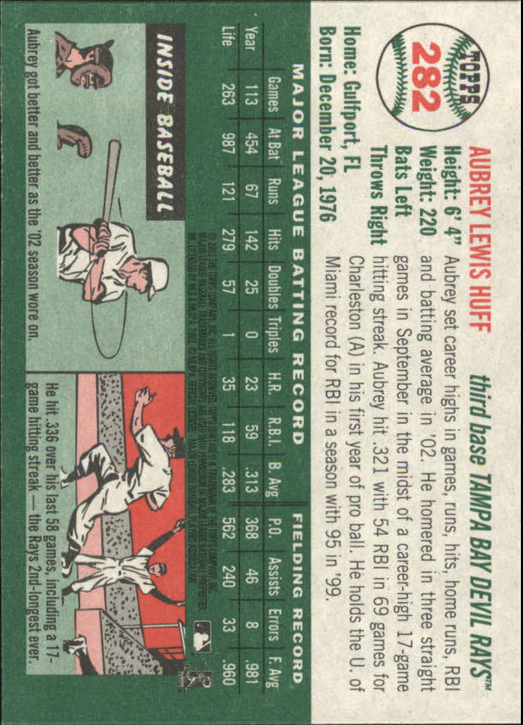B0446- 2003 Topps Heritage BB #s 262-450 +Inserts -You Pick- 15+ FREE US SHIP - Picture 39 of 205