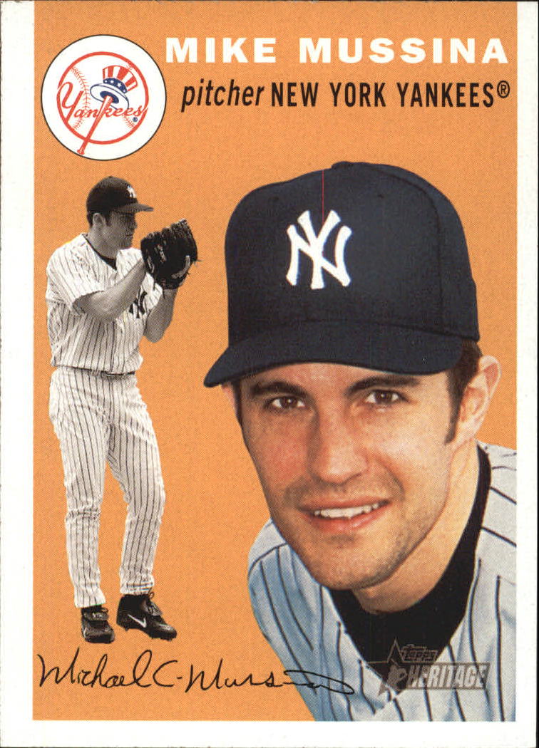 MIKE MUSSINA RC 1991 Bowman 97 Baseball Card Baltimore 