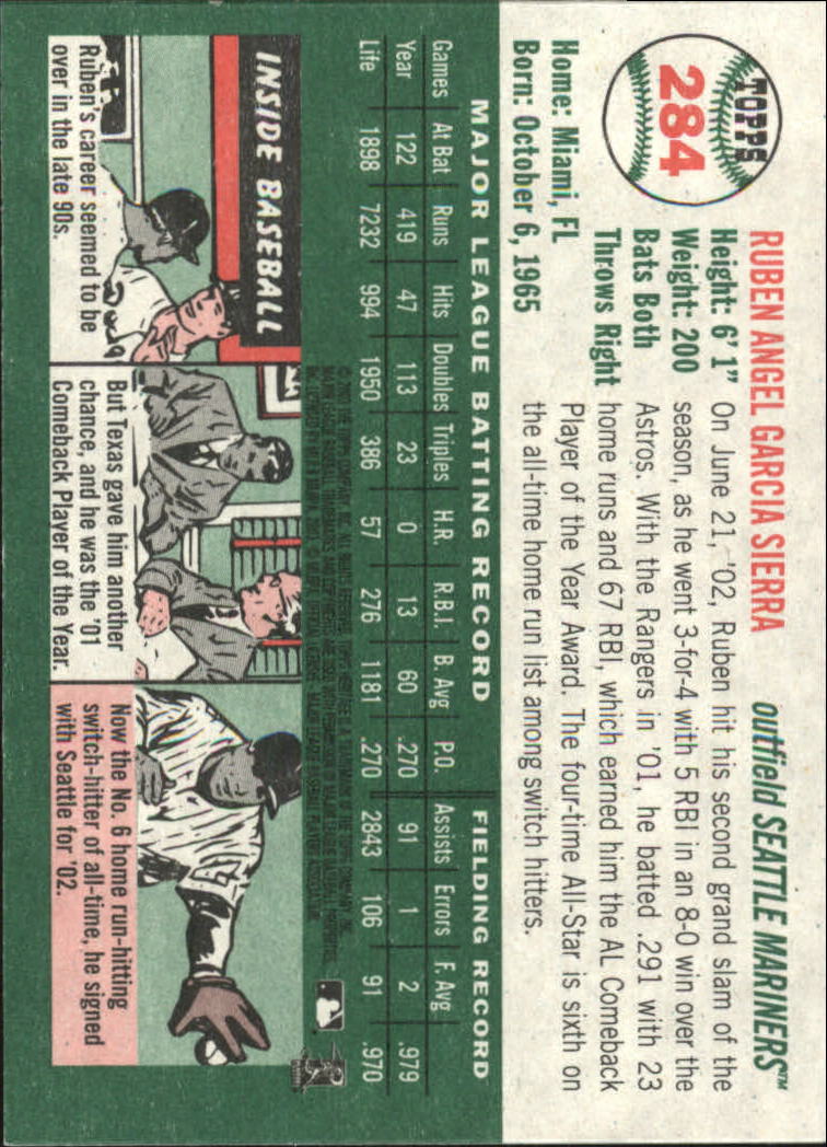 B0446- 2003 Topps Heritage BB #s 262-450 +Inserts -You Pick- 15+ FREE US SHIP - Picture 41 of 205