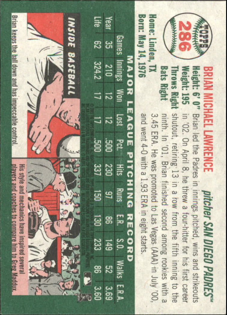 B0446- 2003 Topps Heritage BB #s 262-450 +Inserts -You Pick- 15+ FREE US SHIP - Picture 45 of 205