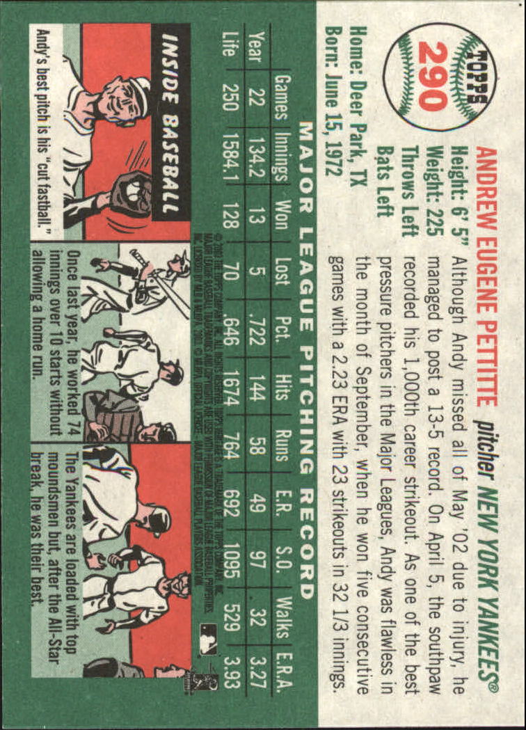 B0446- 2003 Topps Heritage BB #s 262-450 +Inserts -You Pick- 15+ FREE US SHIP - Picture 53 of 205