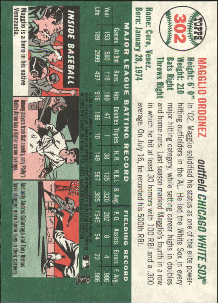 B0446- 2003 Topps Heritage BB #s 262-450 +Inserts -You Pick- 15+ FREE US SHIP - Picture 75 of 205
