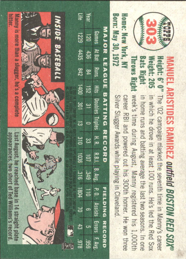 B0446- 2003 Topps Heritage BB #s 262-450 +Inserts -You Pick- 15+ FREE US SHIP - Picture 79 of 205