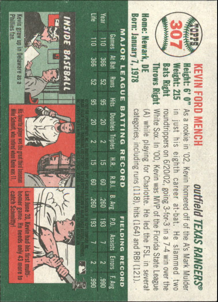 B0446- 2003 Topps Heritage BB #s 262-450 +Inserts -You Pick- 15+ FREE US SHIP - Picture 87 of 205