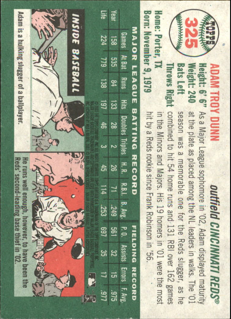 B0446- 2003 Topps Heritage BB #s 262-450 +Inserts -You Pick- 15+ FREE US SHIP - Picture 123 of 205