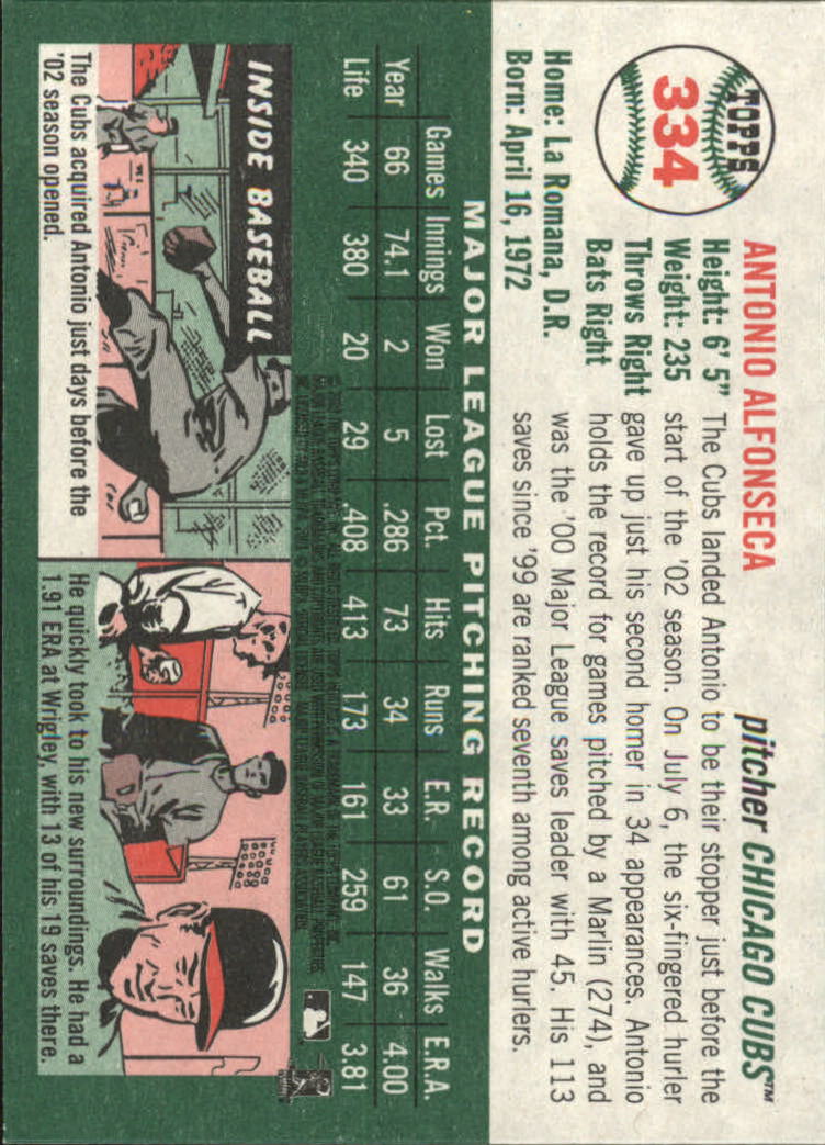 B0446- 2003 Topps Heritage BB #s 262-450 +Inserts -You Pick- 15+ FREE US SHIP - Picture 139 of 205
