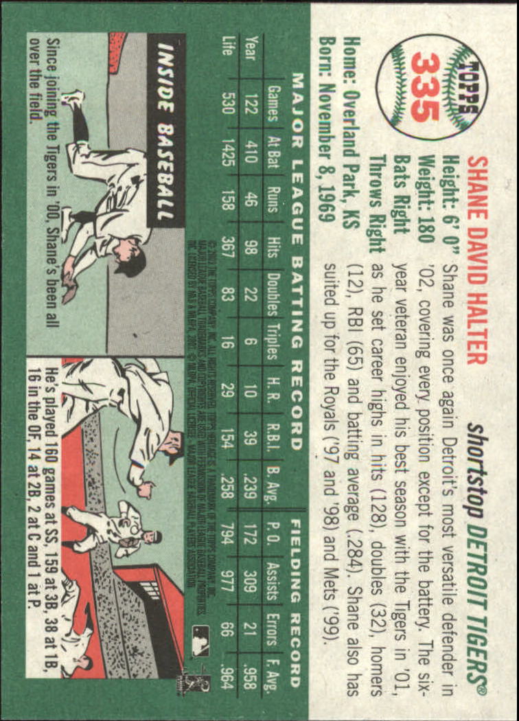 B0446- 2003 Topps Heritage BB #s 262-450 +Inserts -You Pick- 15+ FREE US SHIP - Picture 141 of 205