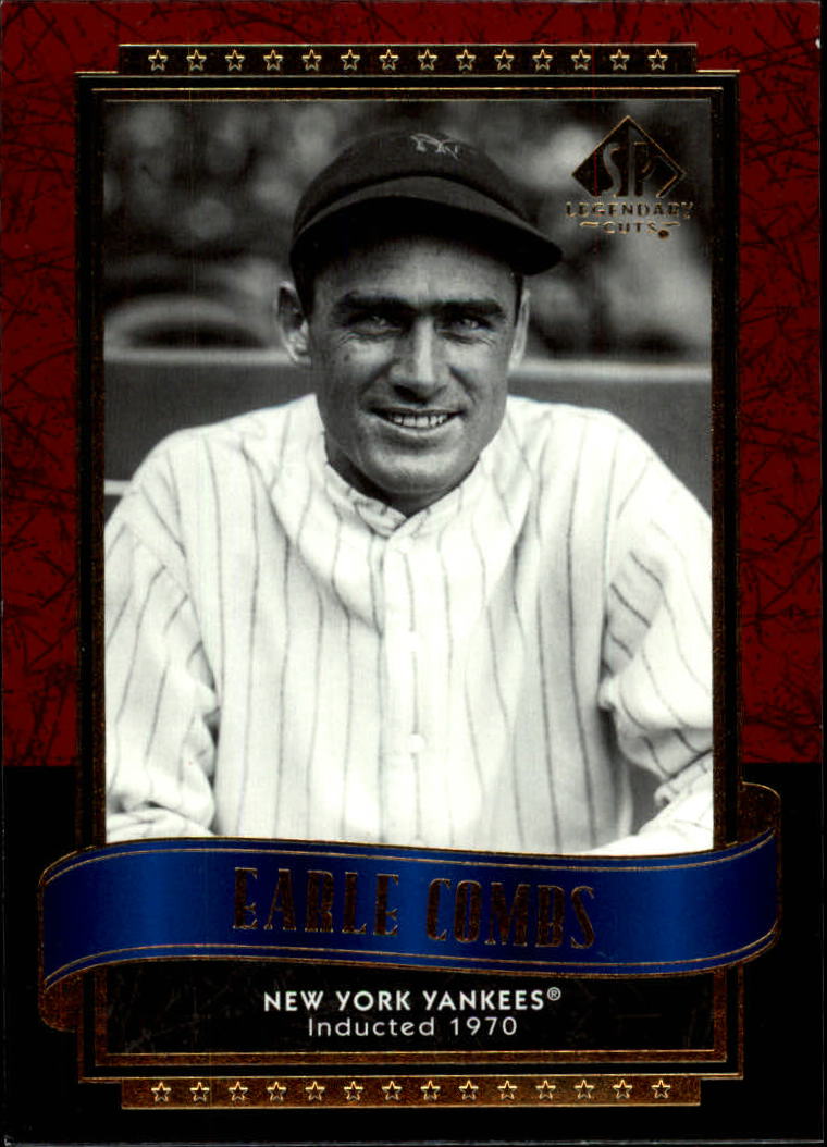 2003 SP Legendary Cuts #33 Earle Combs