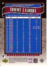 2003 SP Legendary Cuts #53 Tommy Lasorda back image