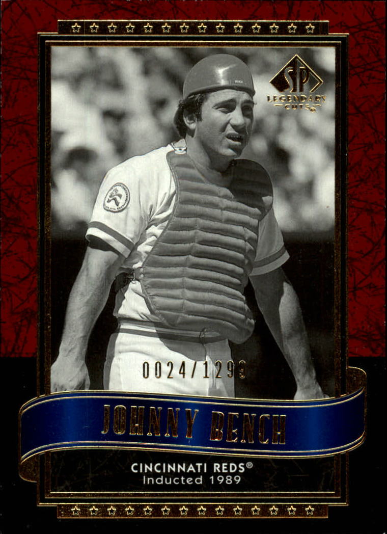 2003 SP Legendary Cuts #67 Johnny Bench/1299