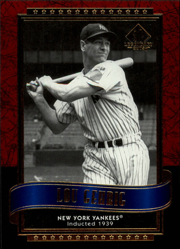 2003 SP Legendary Cuts #85 Lou Gehrig
