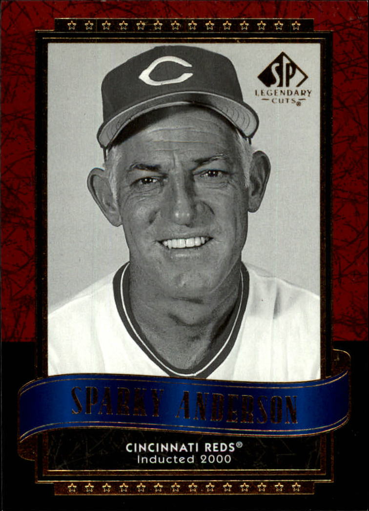 2003 SP Legendary Cuts #114 Sparky Anderson