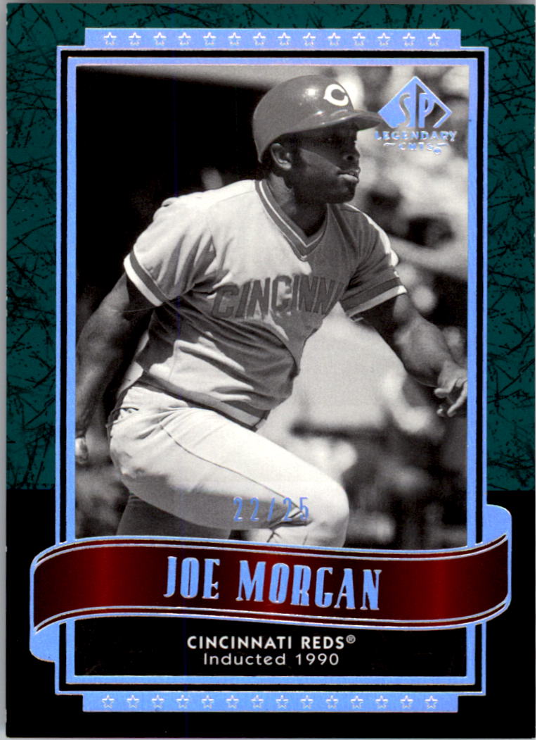 2003 SP Legendary Cuts Green #64 Joe Morgan