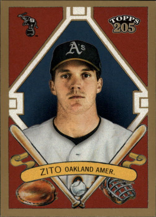 2003 Topps 205 #243A Barry Zito Blue