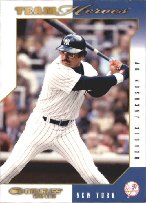 2003 Donruss Team Heroes #352 Reggie Jackson Yankees