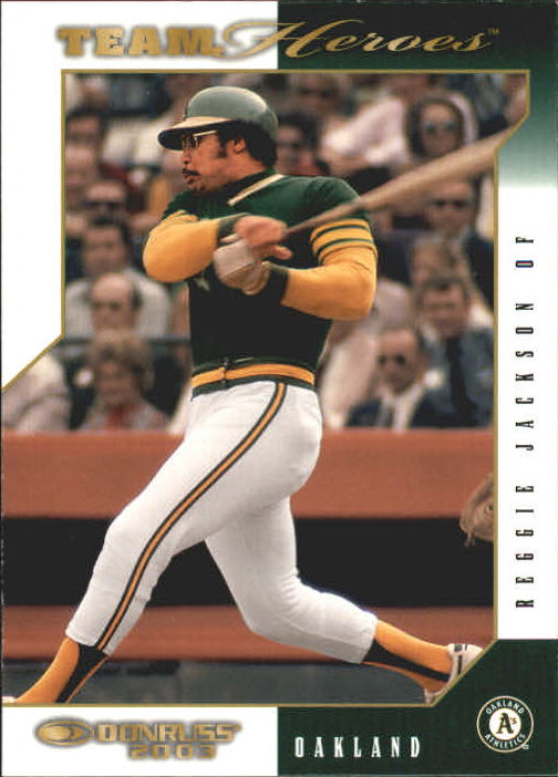 2003 Donruss Team Heroes #374 Reggie Jackson A's