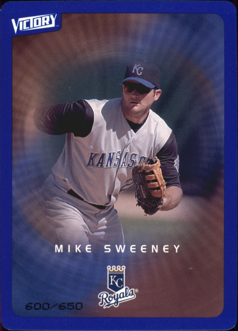2003 Upper Deck Victory Tier 3 Blue #38 Mike Sweeney