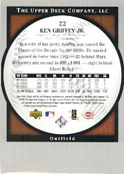 2003 Upper Deck Standing O #22 Ken Griffey Jr. back image