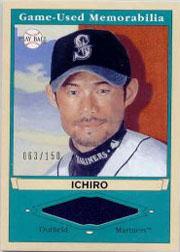 2003 Upper Deck Play Ball Game Used Memorabilia Tier 2 #IS2 Ichiro Suzuki Jsy