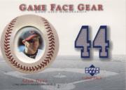2003 Upper Deck Game Face Gear #AD Adam Dunn