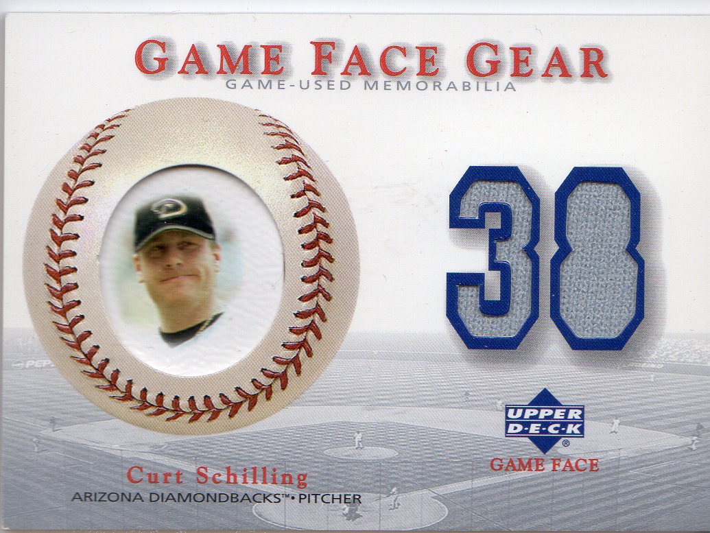 2003 Upper Deck Game Face Gear #CS Curt Schilling