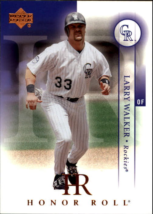 2003 Upper Deck Honor Roll #98 Larry Walker