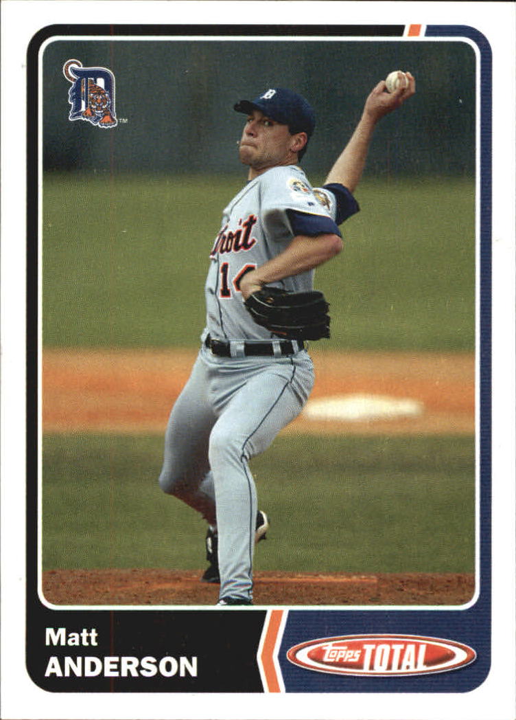 2003 Topps Total - #165 Dave Coggin