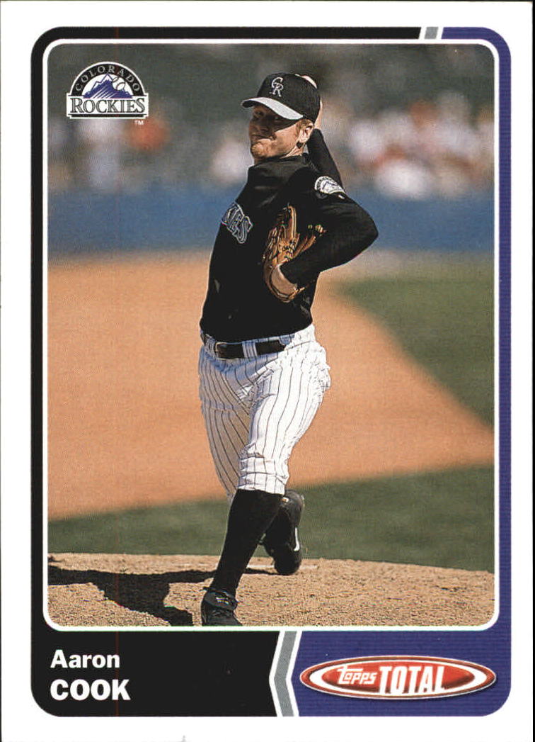 A9006- 2003 Topps Total Baseball Card #s 1-250 -You Pick- 15+ FREE US SHIP - Picture 206 of 480