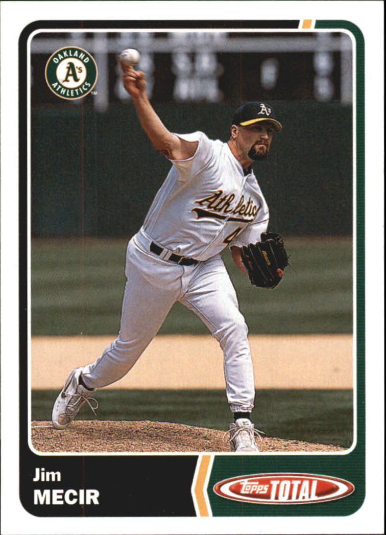 A9006- 2003 Topps Total Baseball Card #s 1-250 -You Pick- 15+ FREE US SHIP - Picture 236 of 480