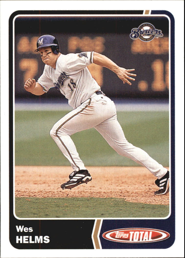 A9006- 2003 Topps Total Baseball Card #s 1-250 -You Pick- 15+ FREE US SHIP - Picture 248 of 480