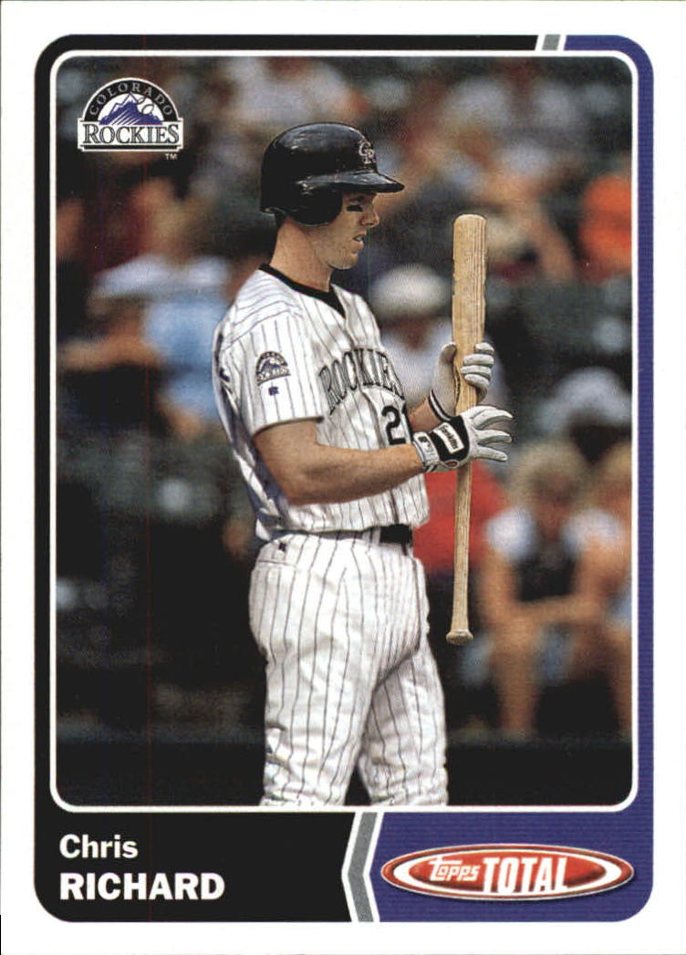 A9006- 2003 Topps Total Baseball Card #s 1-250 -You Pick- 15+ FREE US SHIP - Picture 346 of 480