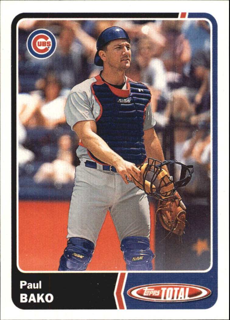 A9006- 2003 Topps Total Baseball Card #s 1-250 -You Pick- 15+ FREE US SHIP - Picture 350 of 480