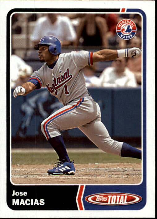 A9006- 2003 Topps Total Baseball Card #s 1-250 -You Pick- 15+ FREE US SHIP - Picture 392 of 480