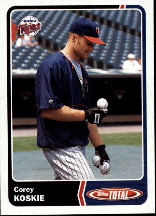 A9006- 2003 Topps Total Baseball Card #s 251-500 -You Pick- 15+ FREE US SHIP - Picture 84 of 438